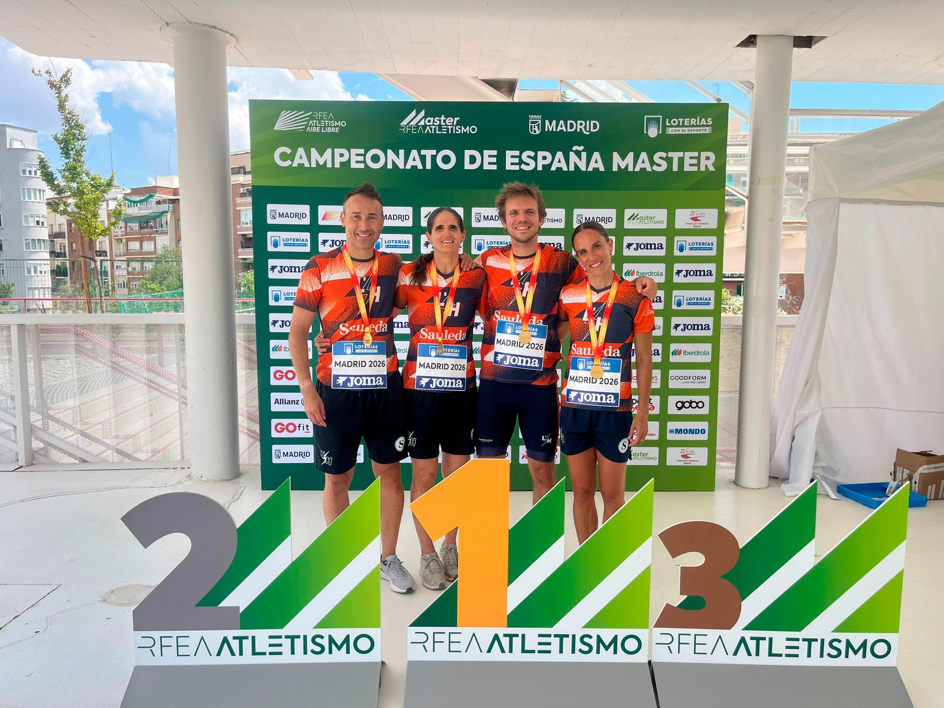 RM Master 4x400m mixto M35