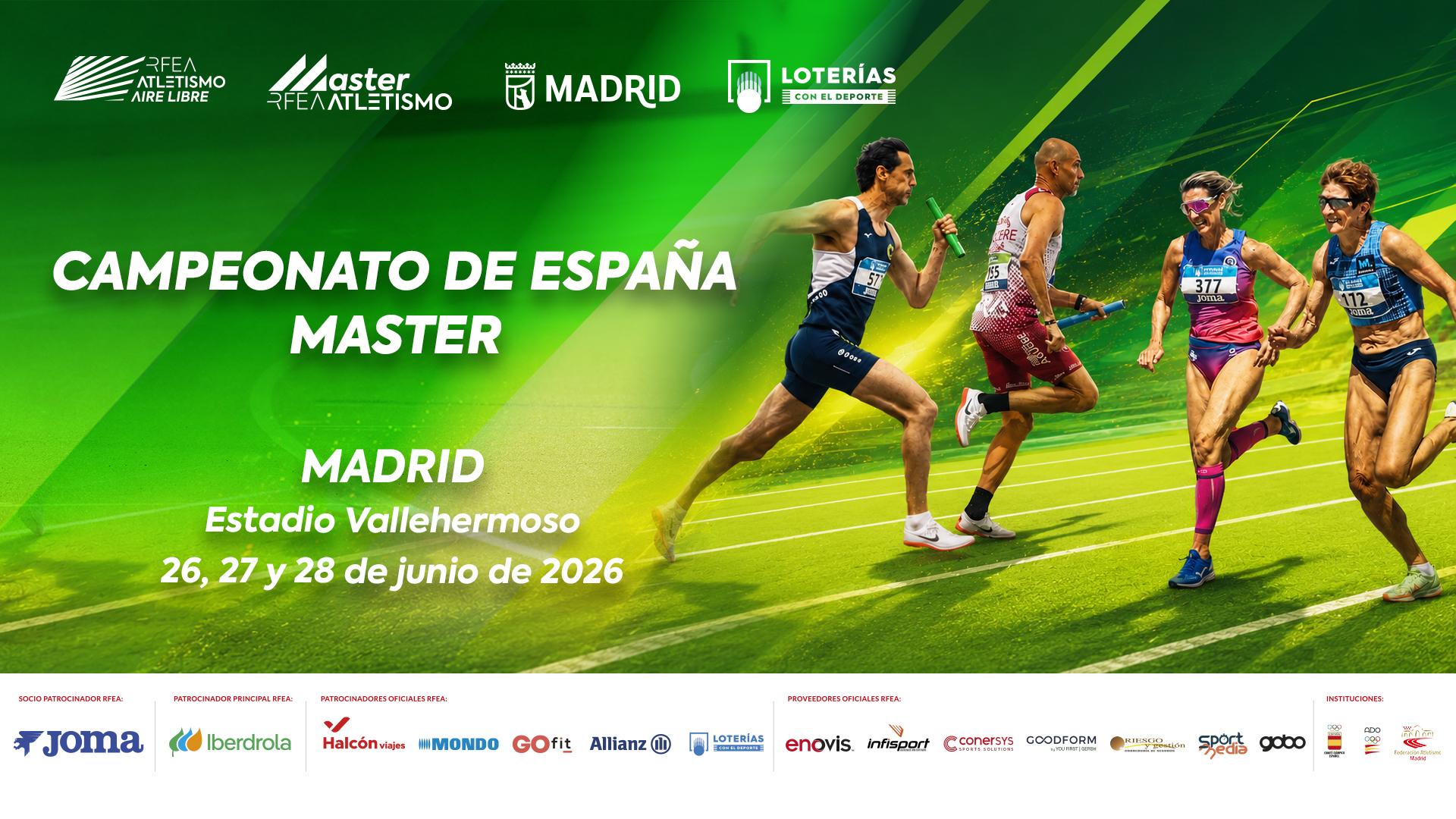 cartel Cto. ESP Master Madrid 2026