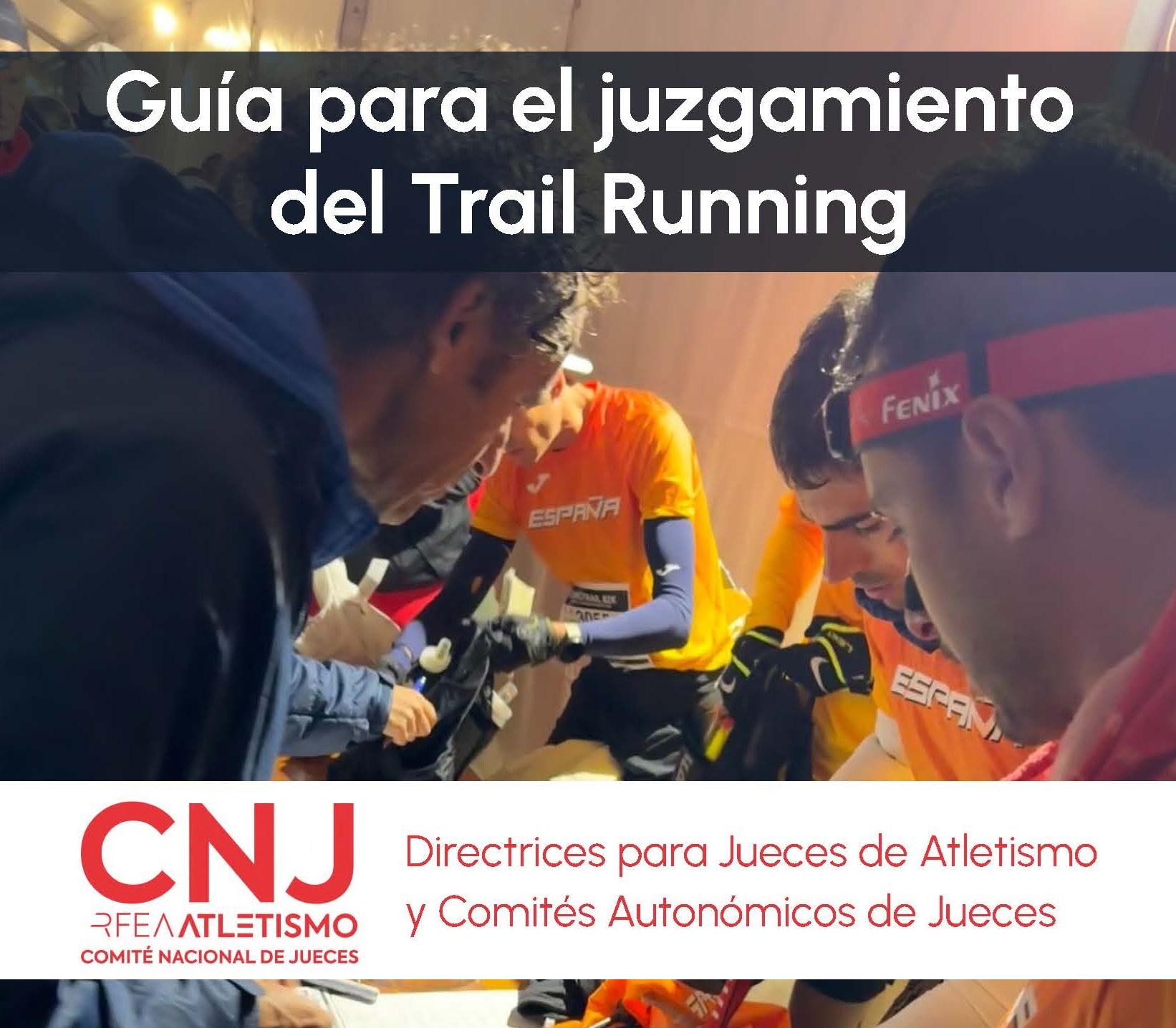 Portada Guía juzgamiento trail running 2026 2