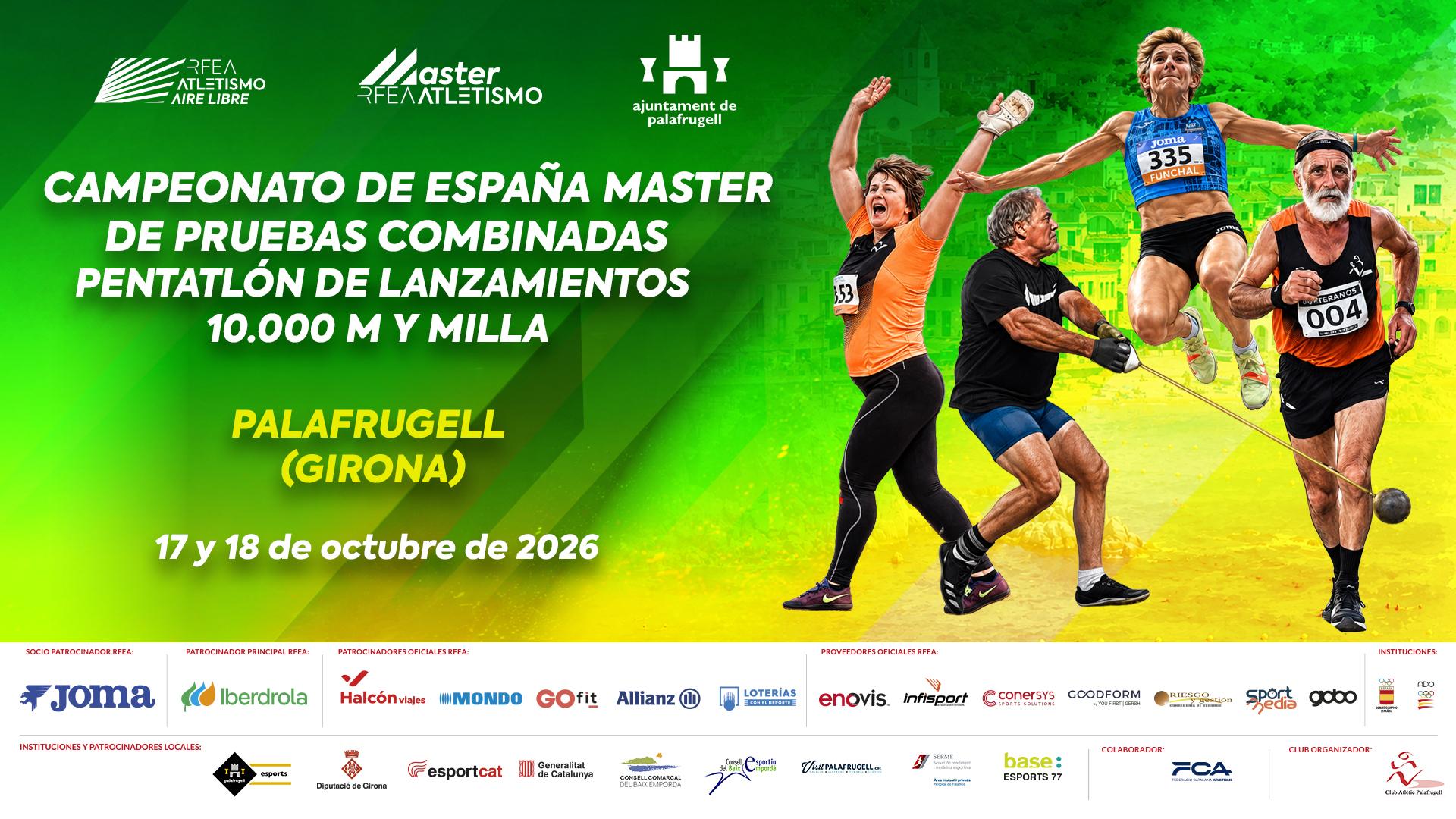 cartel Cto. ESP Multimaster - Palafrugell