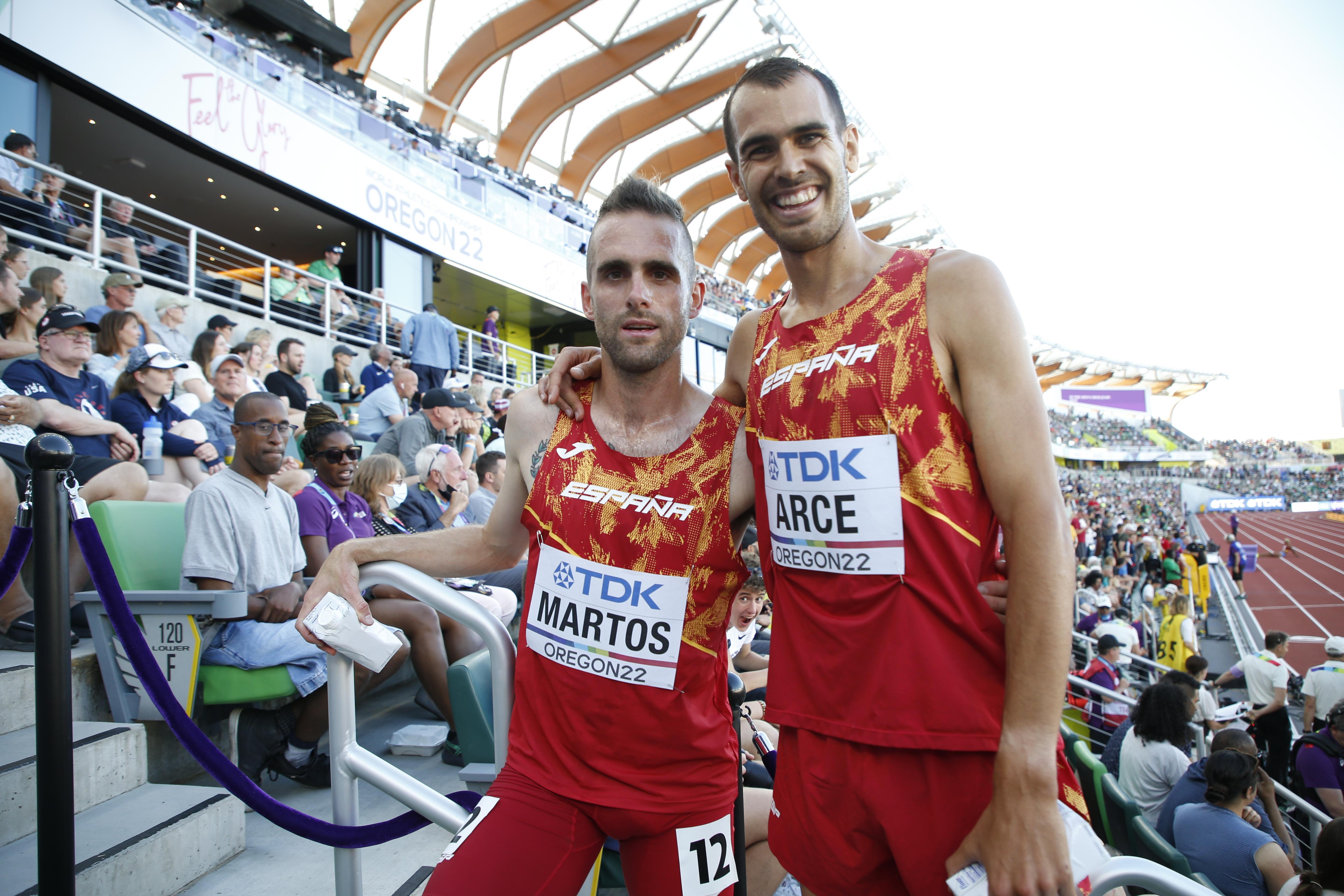 Sebas Martos y Daniel Arce