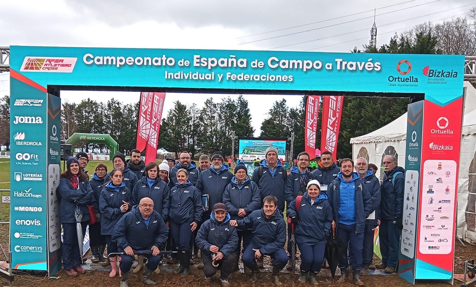 Jurado Técnico del Campeonato de España de Campo a Través Individual y FFAA - Ortuella.