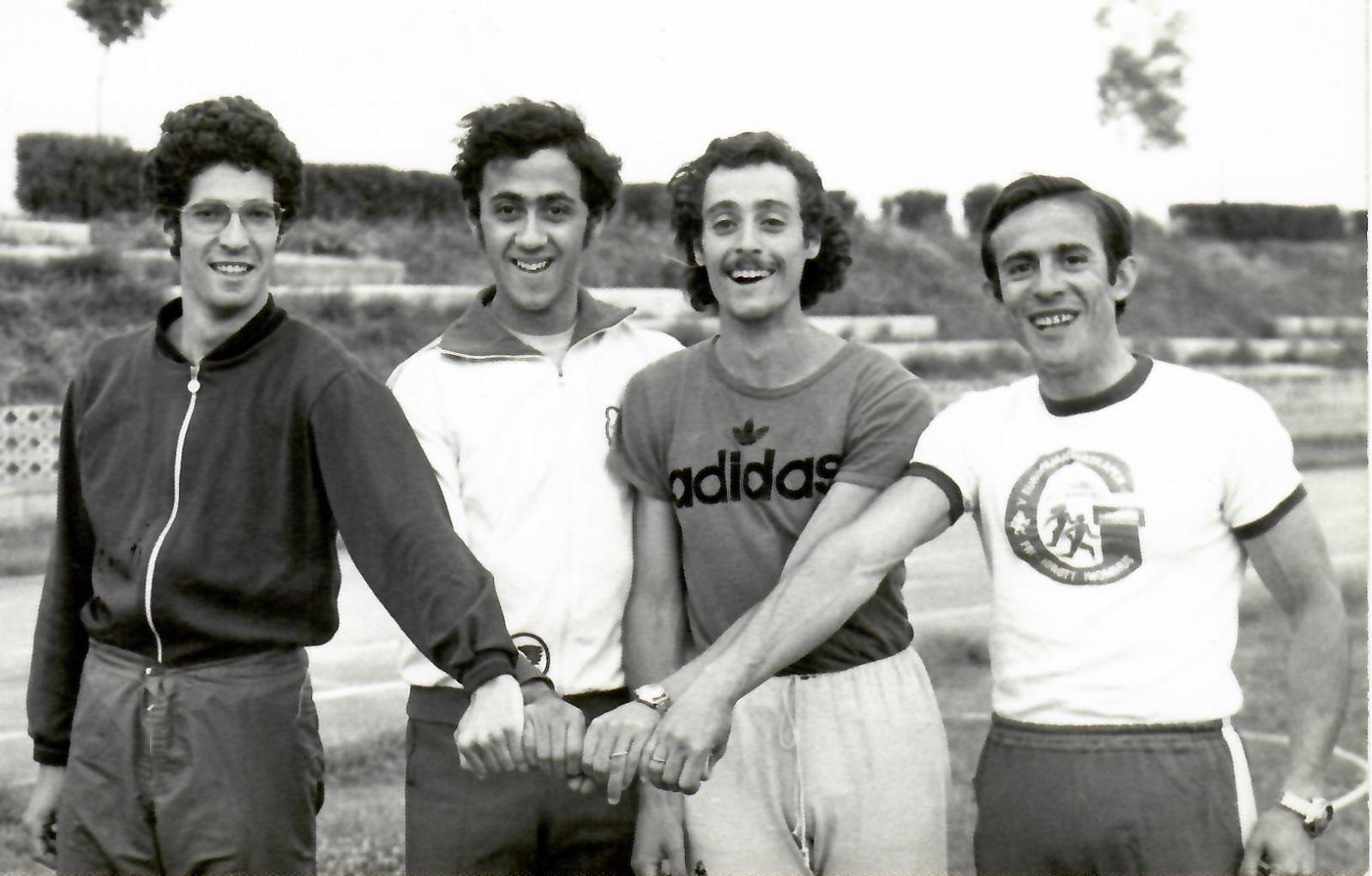Roma 1974 - Equipo de 4x100m