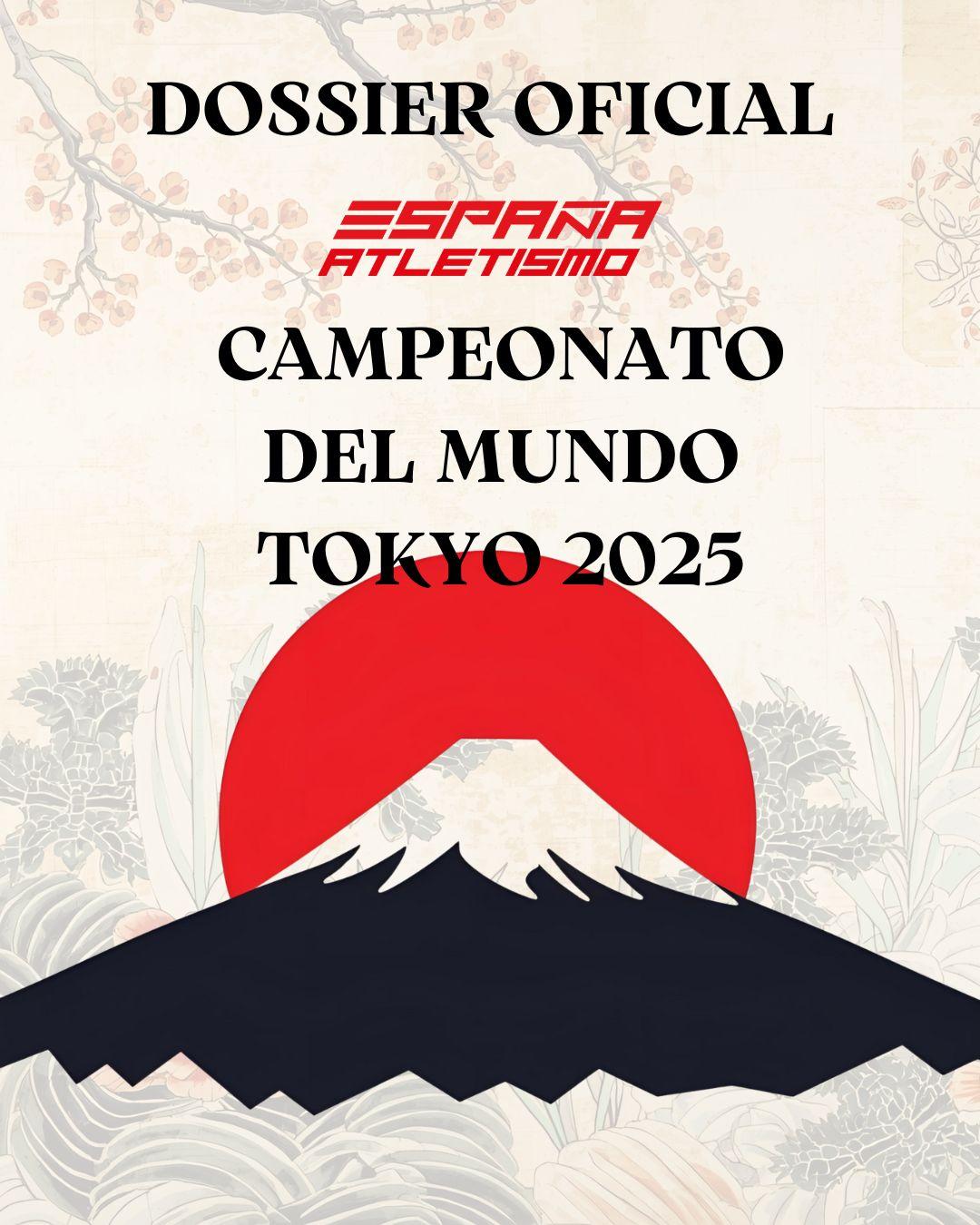cartela Dossier ESpaña Atletismo Tokyo 2025