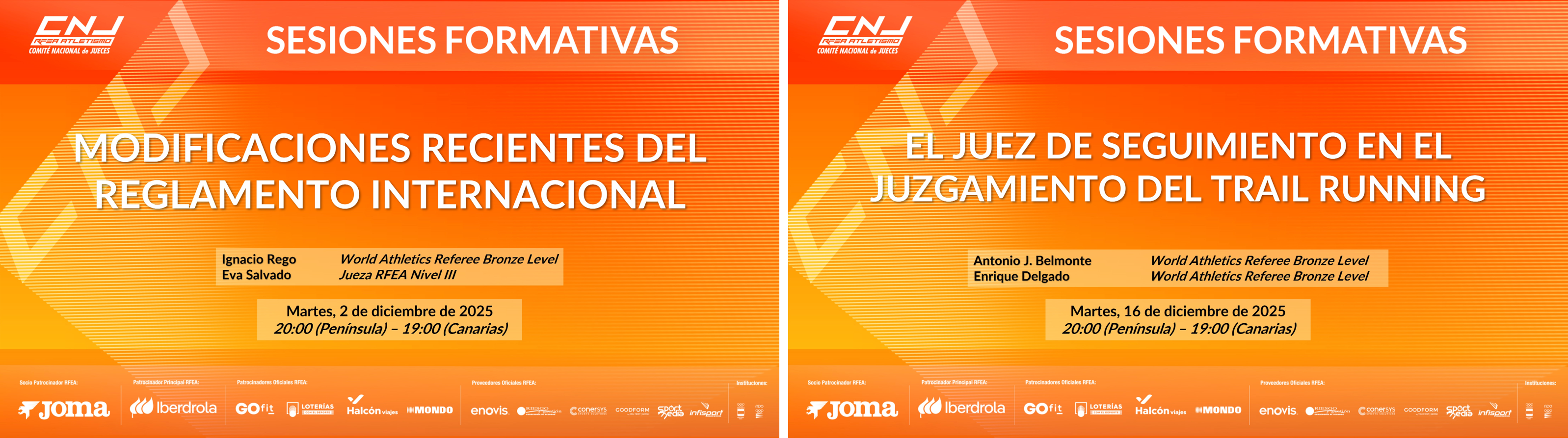 Cartela webinars diciembre