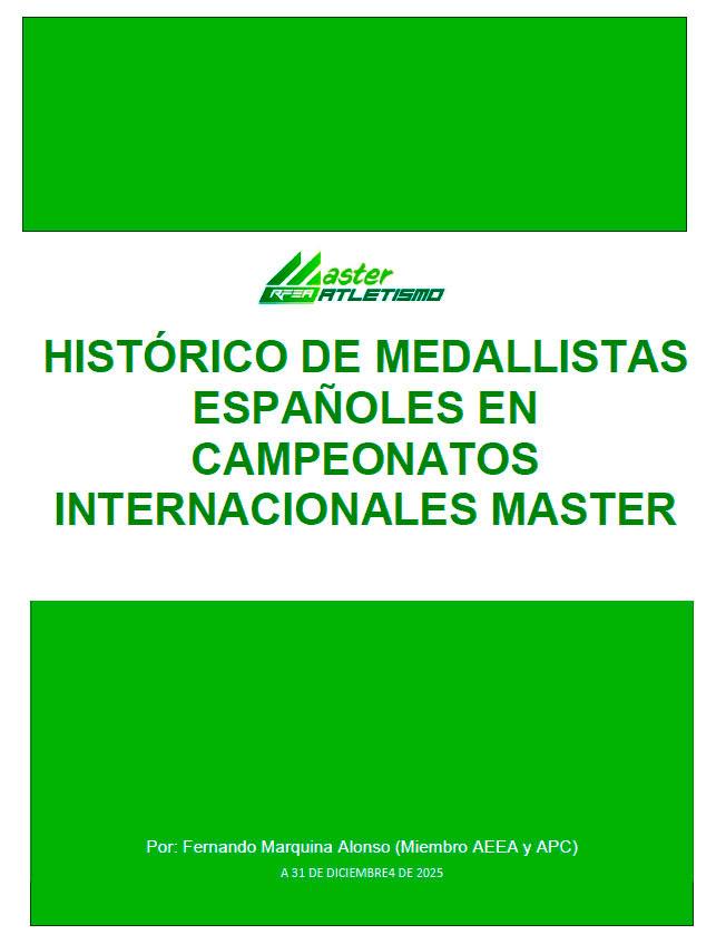 portada Historico Medallistas Internacionales Master