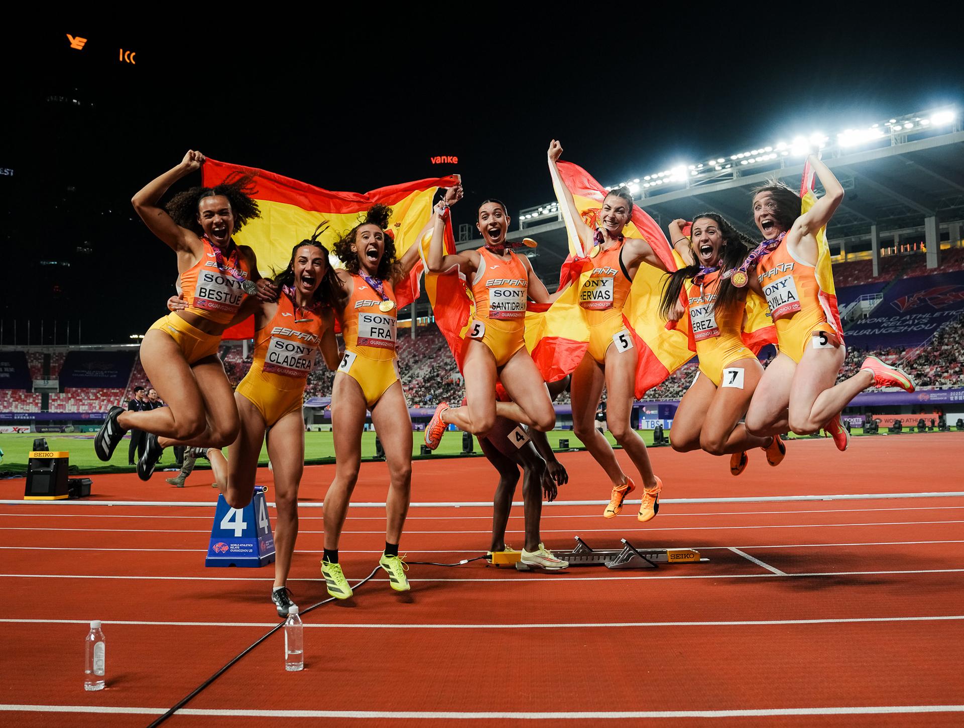 ESP relevos Guanzhou world relays