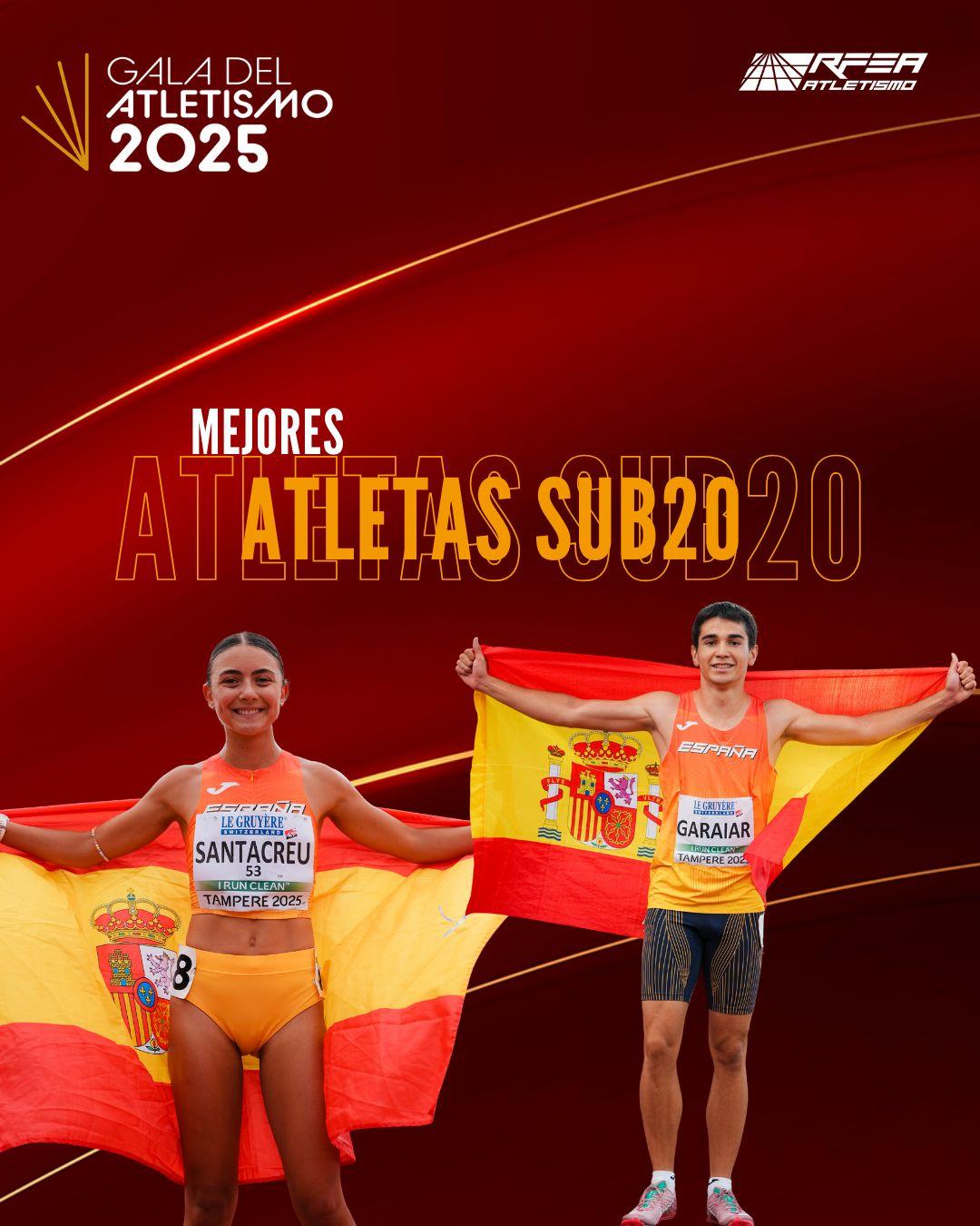 Gala 2025 Mejores Atletas Sub20