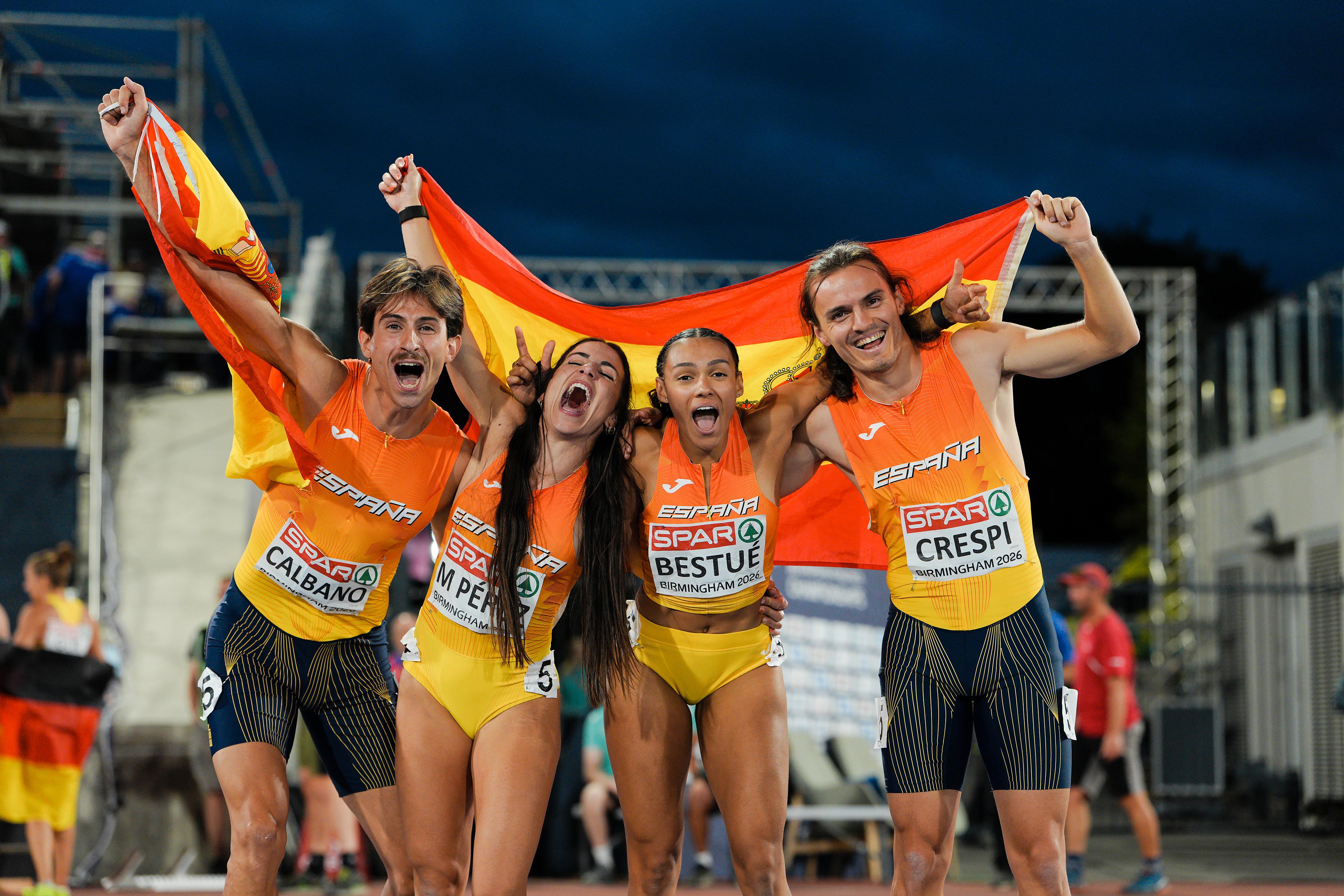 4x100 mixto