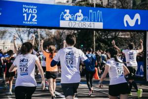 Fiesta de medias maratones en Madrid y Azkoitia