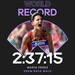 VÍDEO: El récord mundial de María Pérez VÍDEO: El récord mundial de María Pérez