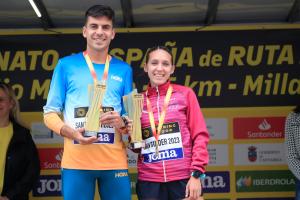 Laura Luengo y Yago Rojo hacen suyo el medio maratón Laura Luengo y Yago Rojo hacen suyo el medio maratón