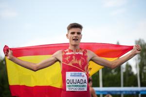 Alejandro Quijada, campeón de Europa de 3000 m obstáculos