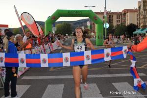 Pablo Otero y Lucía Fernández, ganadores de la Milla de Reinosa Pablo Otero y Lucía Fernández, ganadores de la Milla de Reinosa