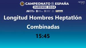 Campeonato de España Absoluto Short Track - Heptatlón (Longitud)