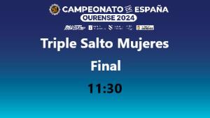 Campeonato de España Absoluto Short Track - Triple Salto Mujeres