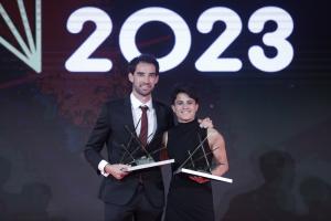 María Pérez y Álvaro Martín, mejores atletas de 2023