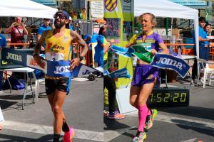 Antonio Jesús Aguilar y Mireia Sosa defienden sus títulos de 100 km
