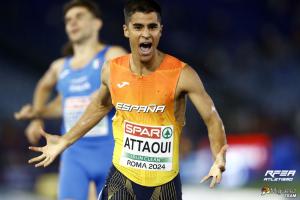 Attaoui bate el récord de España de 1000 metros en Bilbao