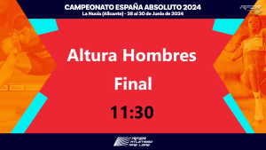 Campeonato de España - La Nucía - Altura hombres