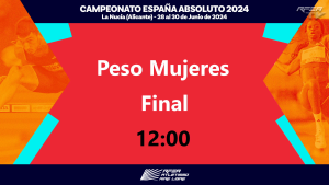 Campeonato de España - La Nucía - Peso mujeres