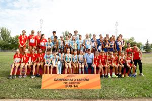 Trops Cueva de Nerja y Club Atletismo Narón campeones Sub14