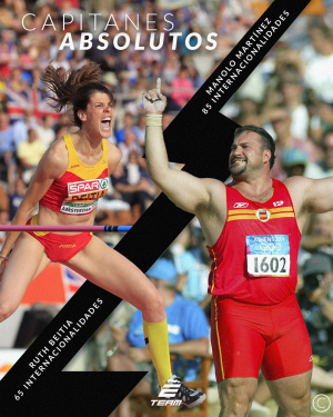 Los “grandes capitanes” de EspañaAtletismo