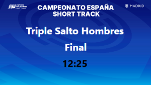 Campeonato de España Absoluto Short Track (Triple Hombres) 12:25