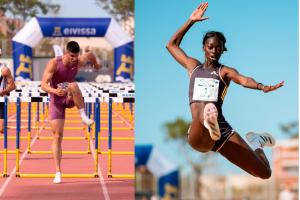 Asier Martínez y Fátima Diame, primeras estrellas del meeting Toni Bonet