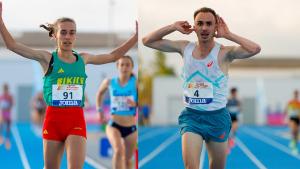 Idaira Prieto y Eduardo Menacho brillan en Mahón