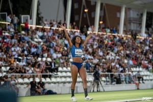 María Vicente roza el récord de España en su primer heptatlón en tres años