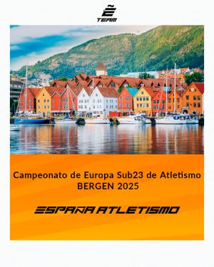 EspañaAtletismo con mucho optimismo al Europeo Sub23 de Bergen