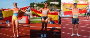#EspañaAtletismo colecciona medallas