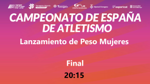 Campeonato de España Absoluto (20:15 Peso Mujeres)