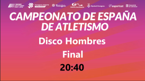 Campeonato de España Absoluto (20:40 Disco Hombres)