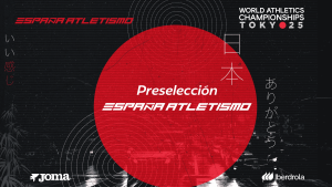 Rueda de prensa Preselección España Atletismo Mundial Tokyo