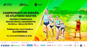 Campeonato de España Pruebas Combinadas, Pentatlón Lanzamientos y 10.000 m y Milla Master