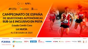 Campeonato de España de Selecciones Autonómicas Sub-16 e inclusivo en Pista