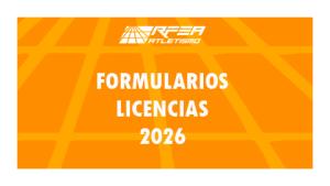 Formularios de Licencias 2026