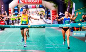Triunfos espectaculares de Bossy y Pelayo en el Medio Maratón de San Sebastián Rural Kutxa