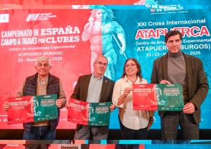 Presentado en Burgos el Campeonato de España de Campo a Través por Clubes 2025