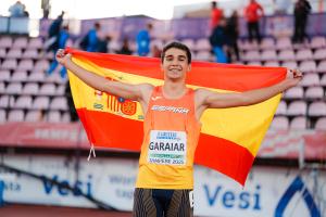 Ander Garaiar, “la joya” de oro de los 100 metros: “Siempre he sido rápido”