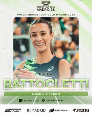 Nadia Battocletti, la gran estrella del WIT Madrid 2026 