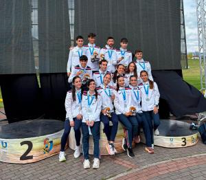 España brilla en el Mundial Universitario de Cross con cuatro medallas y tres podios por equipos