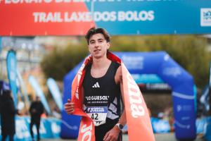 El asturiano Diego Menéndez toca el cielo en el nacional de Trail-Running 