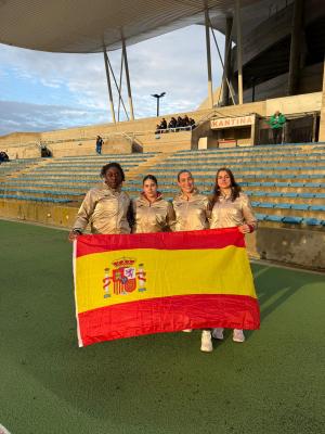 España Atletismo sub23 mujeres, campeona de Europa de lanzamientos