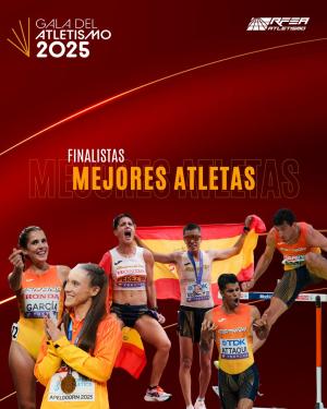 Mejores atletas de España en 2025: conoce a los finalistas