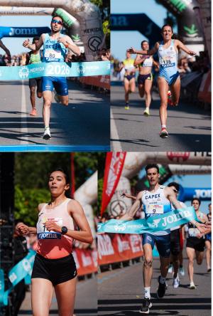 Mérida corona a los campeones de 5km y Milla