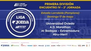 Cto España Clubes 1D Hombres Liga Joma J2 (IV) UNIOV-ADM-ABAEX-HIRU (Pamplona)