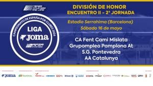 Cto España Clubes DH Hombres Liga Joma J2 (II) FENT-PAMP-SGP-AAC (Barcelona)